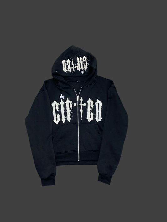 Gifted black hoodie